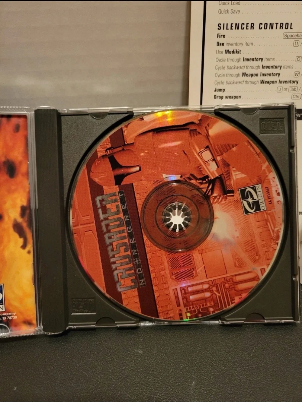 Origins Crusader No Regret – Red and Black Cover Artwork